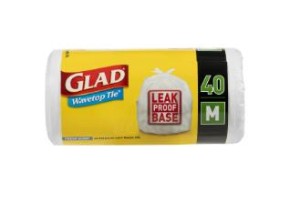 Glad Kitchen Tidy Bag Medium 40pk