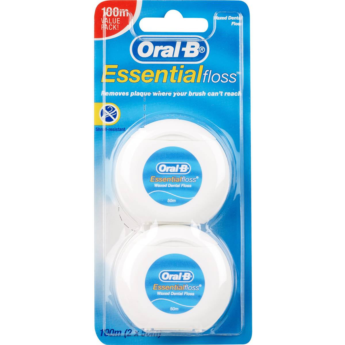 Oral B Essential Dental Floss 2 pk