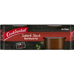 Continental Beef Stock Pot- 4pk