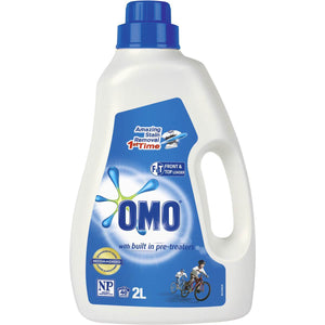 OMO Laundry Liquid Front & Top Loader Active 2L