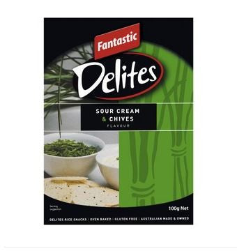 Fantastic Delites Sour Cream Chives 100g