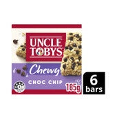 BULK CARTON - Uncle Tobys Chewy Muesli Bars Choc Chip 6PK