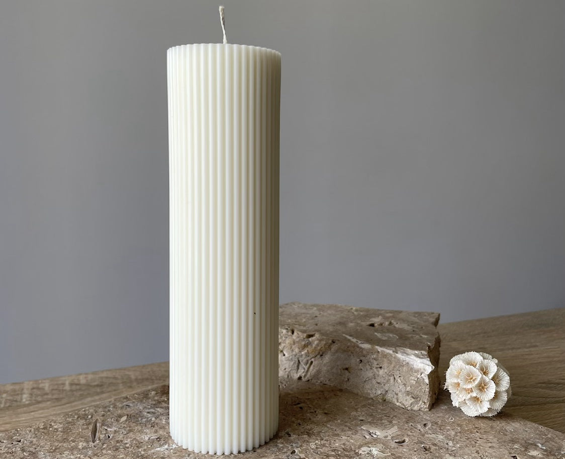 Sculptural Candle - Charlie - 20cm - EOL