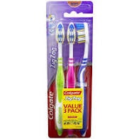 Colgate Zig Zag Deep Interdental Clean Toothbrush Soft 3pk