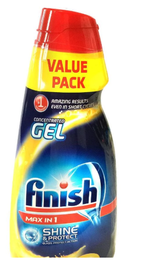 Finish Dishwashing Gel Max in 1 Lemon Sparkle 1L