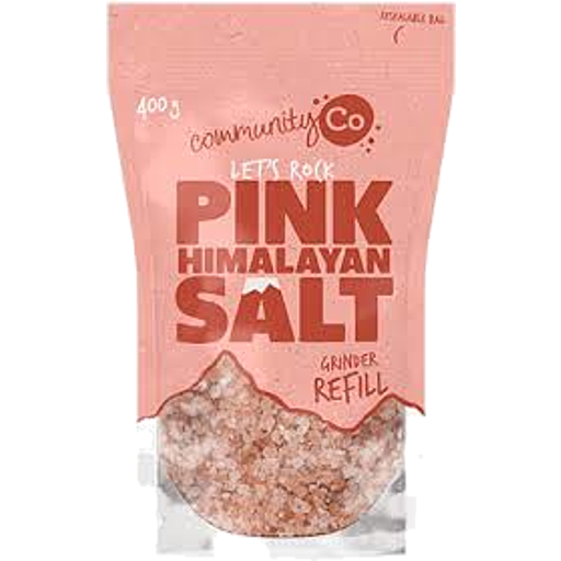 Community Co Pink Himalayan Salt Refill 400g