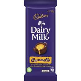 Cadbury Dairy Milk Caramello Chocolate 180g