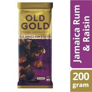 Old Gold Dark Chocolate Jamaica Rum'n'Raisin 180g