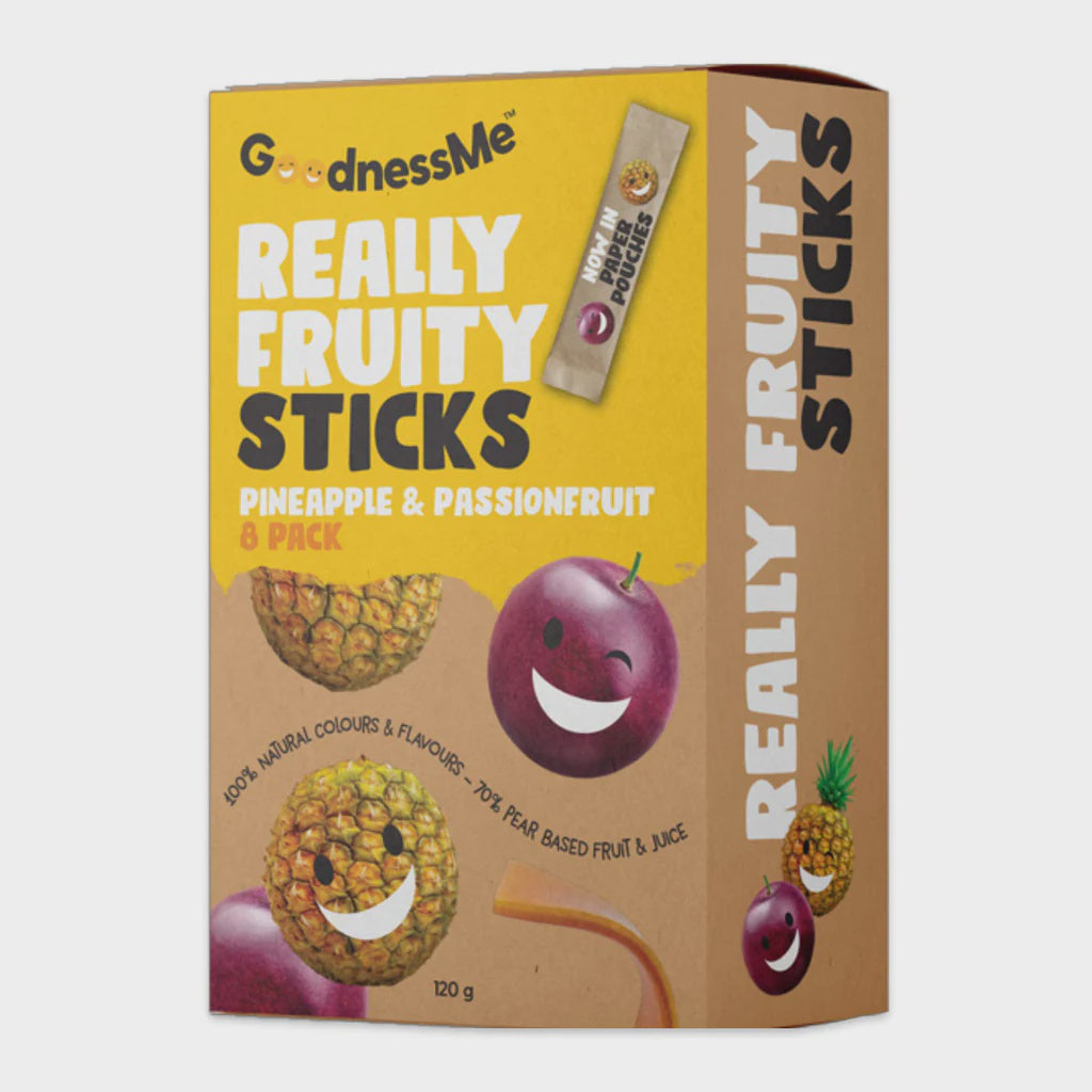 Goodness Me Fruit Nuggets Pineapple Passionfruit 120g