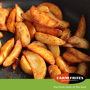 Farm Frites Gluten Free Seasoned Potato Wedges 2.5kg