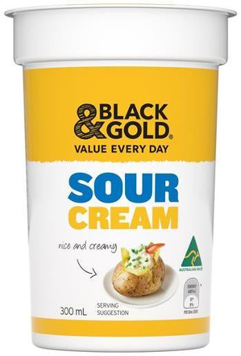 Black & Gold Sour Cream 300ml