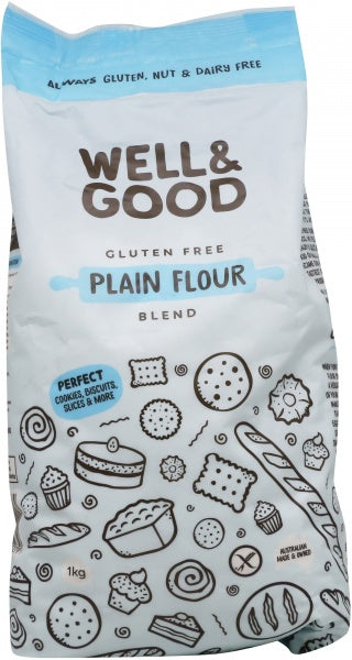 Well And Good GF Plain Flour Blend 1kg