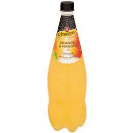 Schweppes Orange & Mango Mineral Water 1.1L