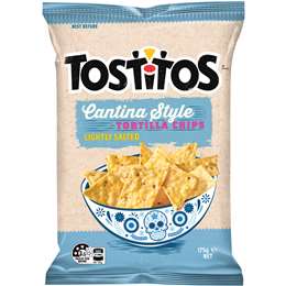 Tostitos Tortilla Corn Chips Lightly Salted 175g