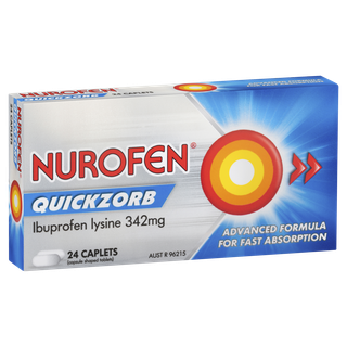 Nurofen Quickzorb Caplets 12pk