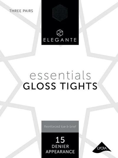 Elegante Essential Gloss Tights Illusion X-Large 3pk