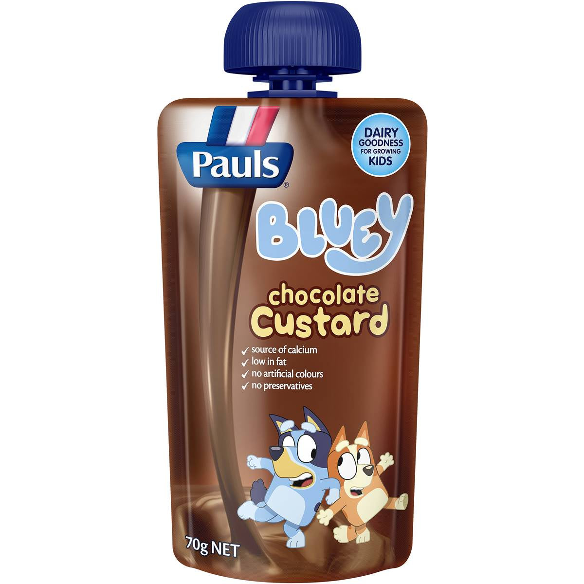 Pauls Chocolate Custard Pouch 70g