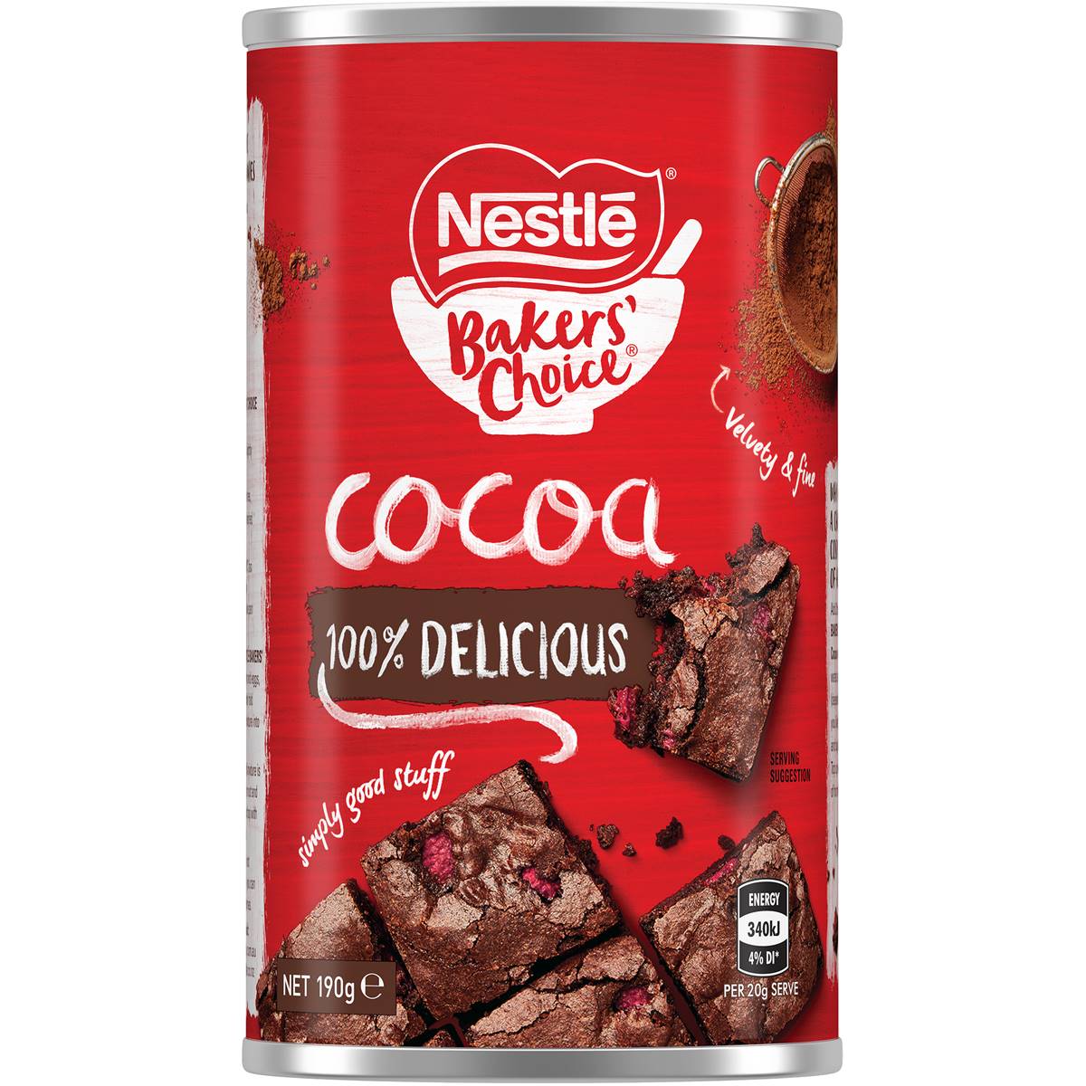 Nestle Bakers Choice Cocoa 190g