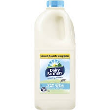 Dairy Farmers Lite Milk 2L