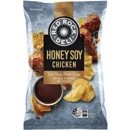 Red Rock Deli Honey Soy Chicken Chips 165g