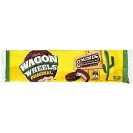 Arnott's Wagon Wheels Chocolate Biscuits Original 190g