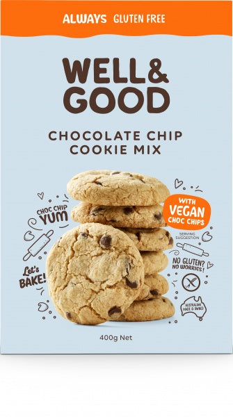 Well And Good ChocChip CookieMixGF400g