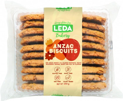 Leda Anzac Biscuits Gluten Free 250g