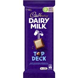 Cadbury Dairy Milk Top Deck Chocolate 180g