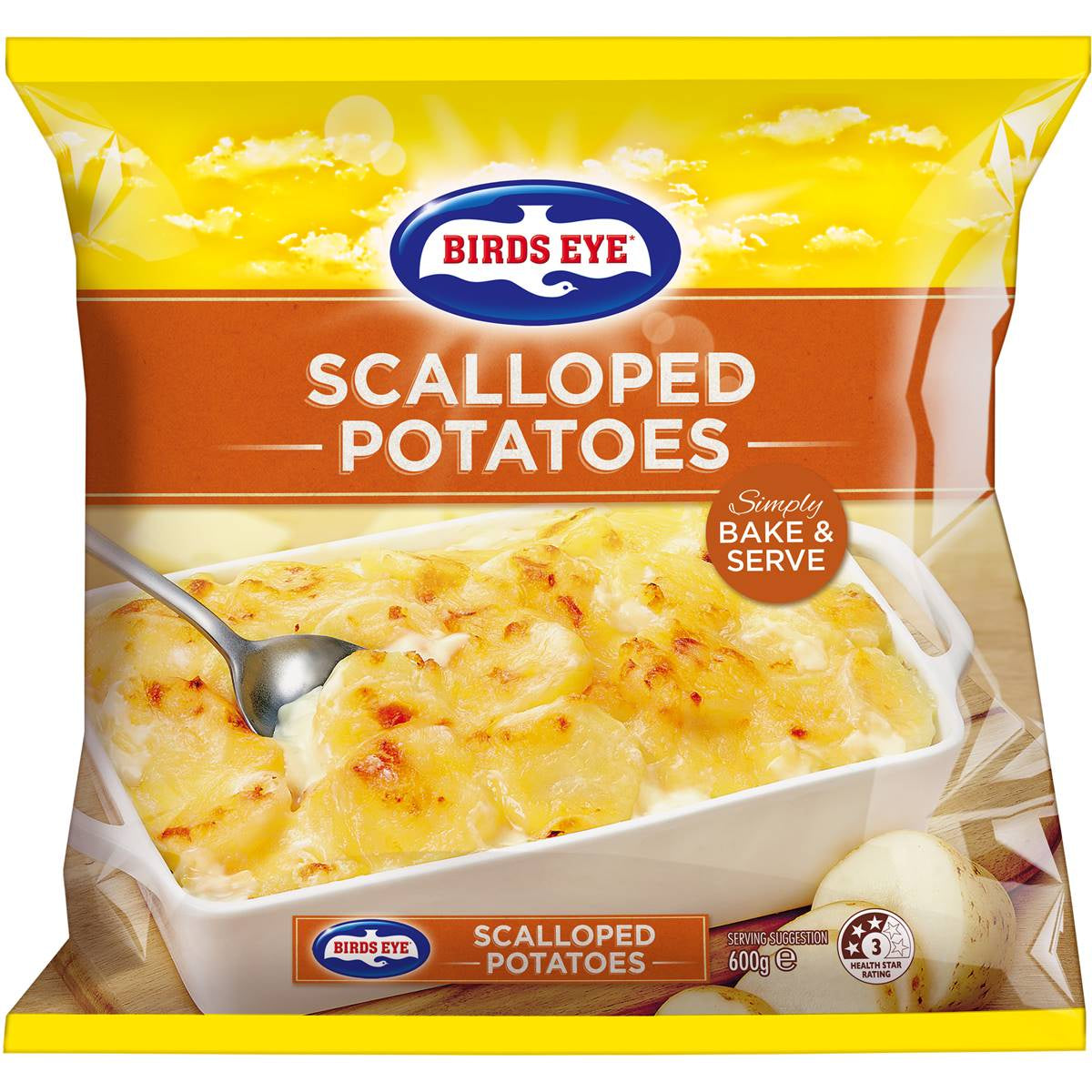 Birds Eye Scalloped Potato 600g