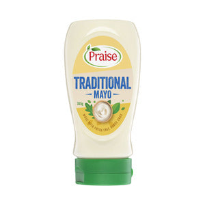 Praise Mayonnaise Traditional Squeeze 490g