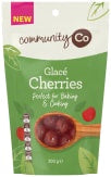 Community Co Red Glace Cherries 200g