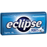 Wrigley's Peppermint Eclipse Mints 40g