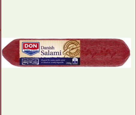 Don Danish Salami 200g