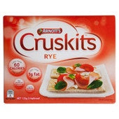 Arnott's Cruskits Rye 125g