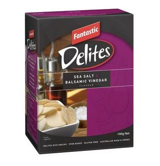 Fantastic Delites Sea Salt & Balsamic Vinegar 100g