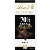 Lindt Excellence Dark 70% Chocolate 100g