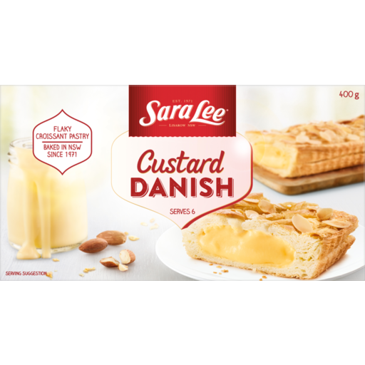 Sara Lee Danish Custard 400g