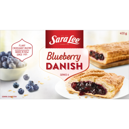 Sara Lee Danish Blueberry 400g - EOL