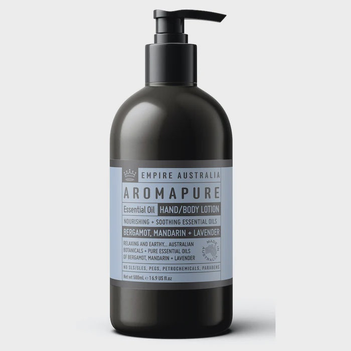 Aromapure Bergamot, Mandarin & Lavender Hand/Body Lotion 500ml