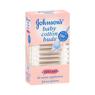 Johnson's Baby Cotton Buds 60pk