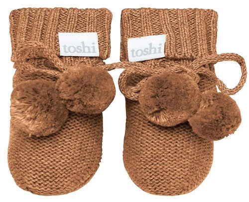 Organic Booties Marley | Walnut