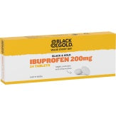 Black & Gold Ibuprofen 200mg 24 Tablets