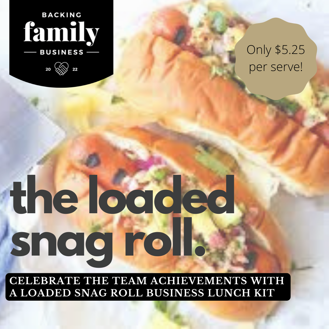 The Loaded Snag Roll Business Lunch Kit | 12  Serves