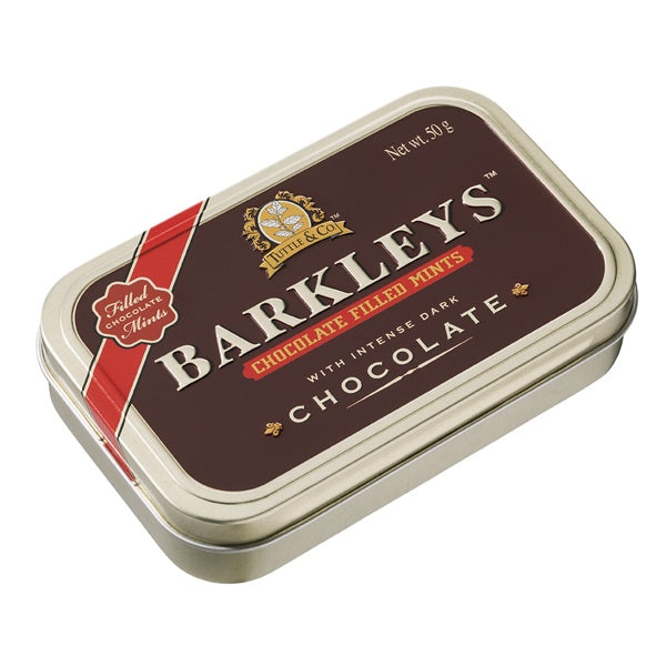 Barkleys Chocolate Mint Tin 50g