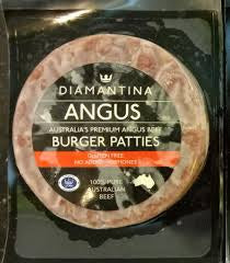 Diamantina Angus Burger Patties