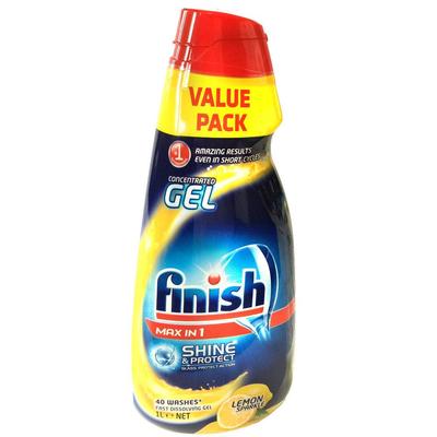 Finish Dishwashing Gel Max in 1 Lemon Sparkle 1L