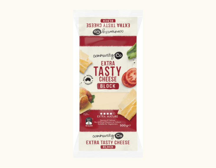 Community Co Extra Tasty Cheese 500g