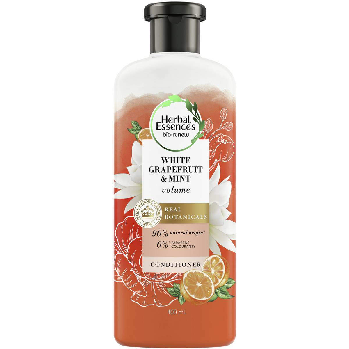 Herbal Essences Bio:renew White Grapefruit & Mint Volume Conditioner 400ml