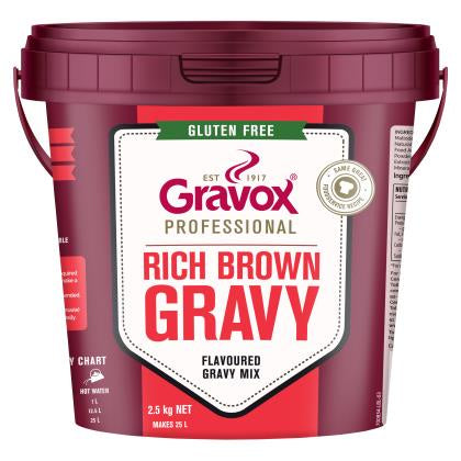 Gravox Professional Rich Brown Gravy Gluten Free 2.5kg EOL