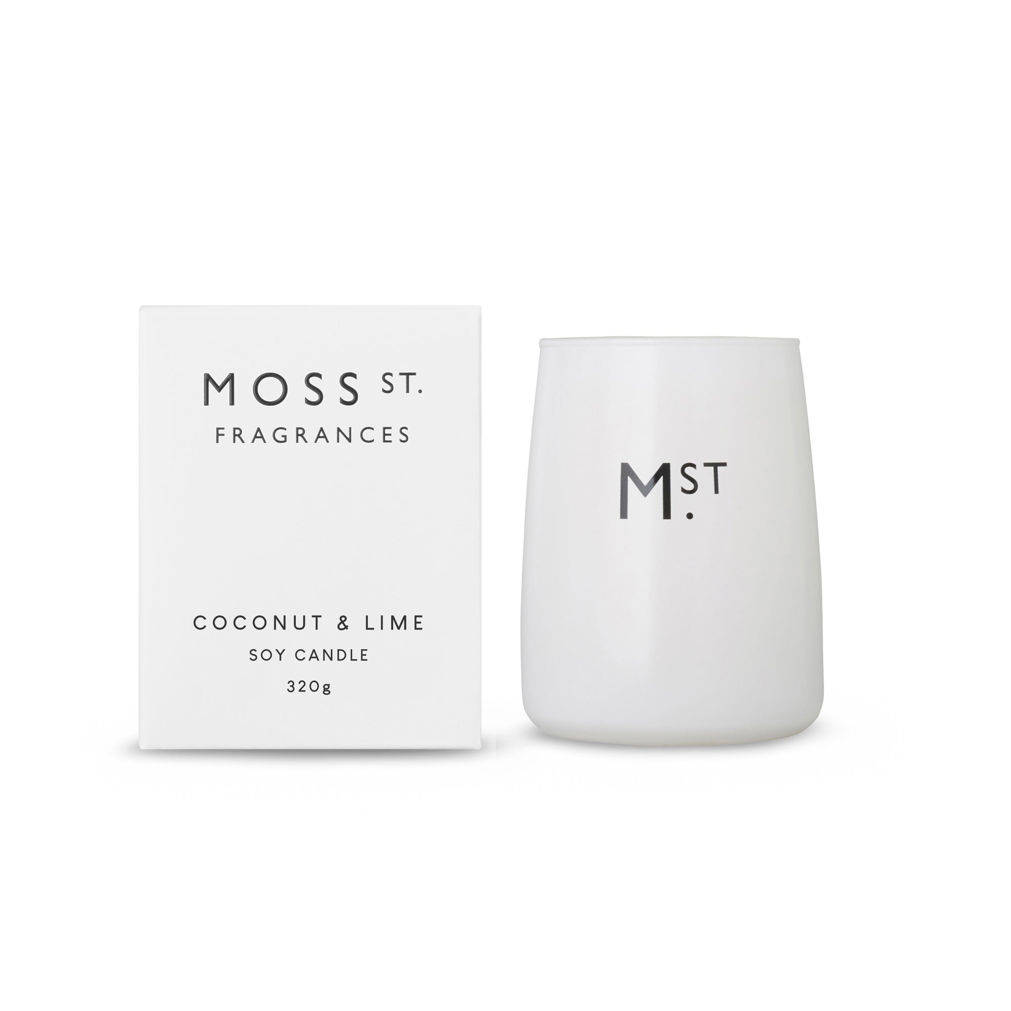 MOSS ST. Coconut & Lime Candle 320g